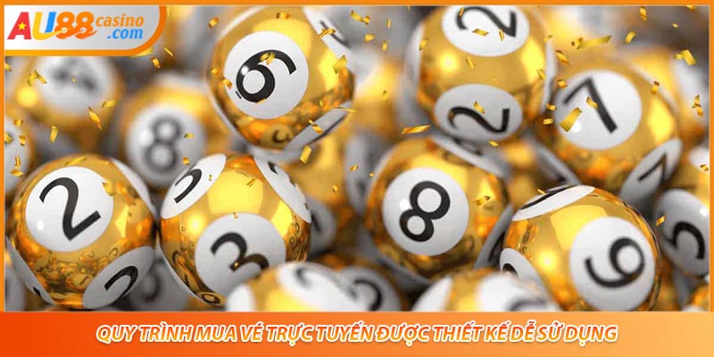 Quy trình mua vé trực tuyến được thiết kế dễ sử dụng